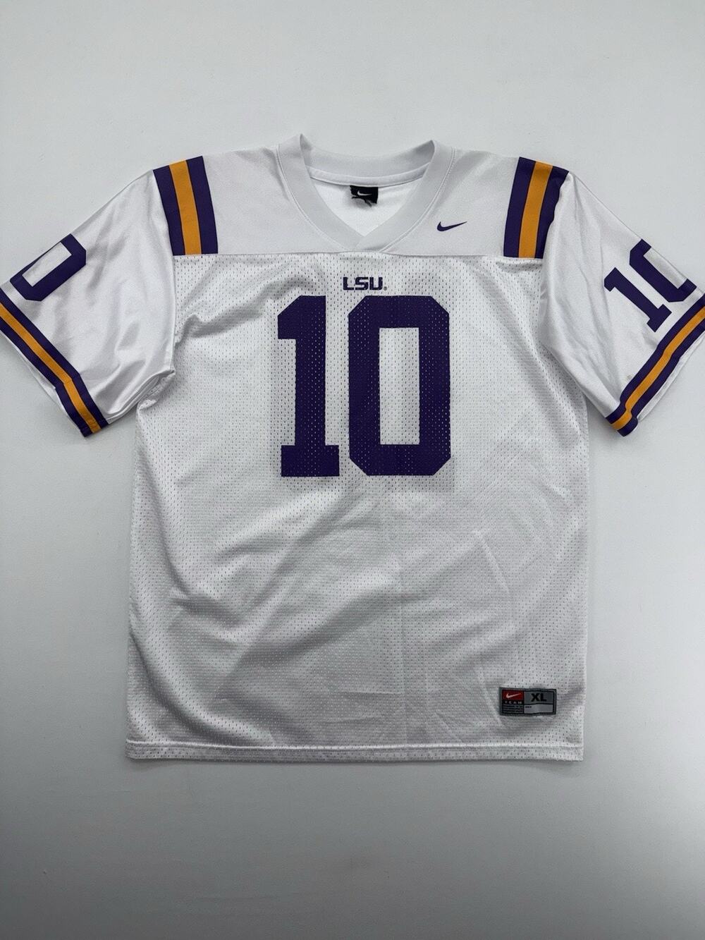 LSU Louisiana State University Tigers Jersey football NIKE XL